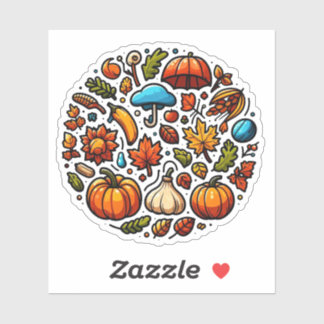 Autumn Mood: Happy Season / Fall Sticker #1