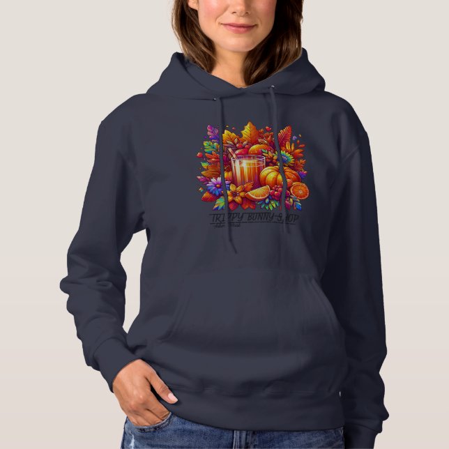 Autumn Mood: Happy Season / Hoodie Abstract #1 (Vorderseite)