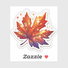 Autumn Mood: Happy Season / Leaf Sticker #9