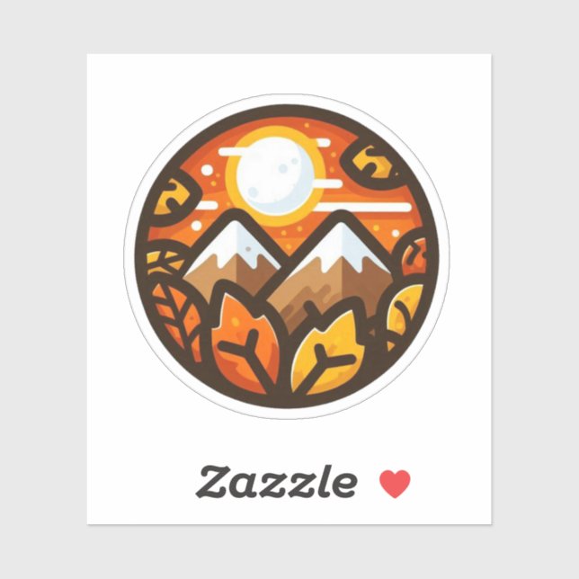 Autumn Mood: Happy Season / Sticker #8 (Blatt)