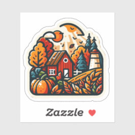 Autumn Mood: Happy Season / Village Sticker #13