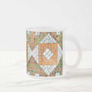 AUTUMN MOSAIC Mattiert Glass Tasse