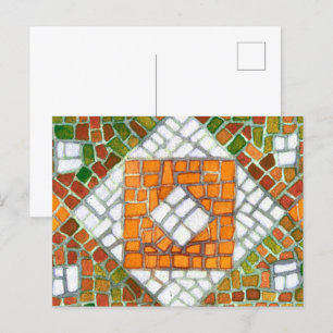 AUTUMN MOSAIC Postcard Postkarte