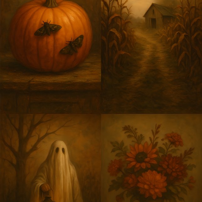 Autumn Murmurs – Fall Halloween Decoupage Paper Seidenpapier (Von Creator hochgeladen)