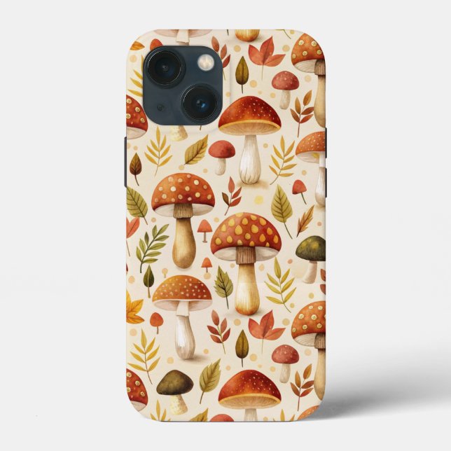 Autumn Mushrooms Case-Mate iPhone Hülle (Rückseite)