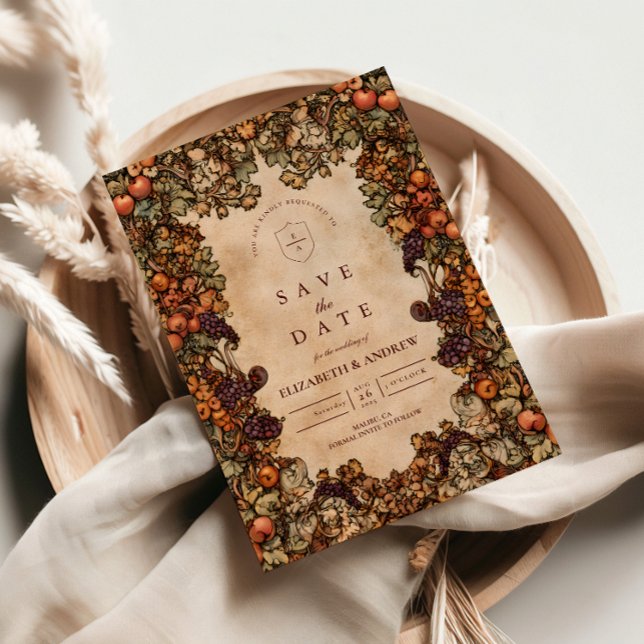 Autumn Orchard Wedding Save The Date (Von Creator hochgeladen)