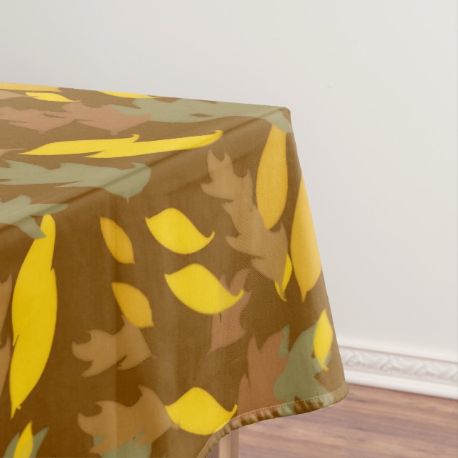 Autumn Owl Pumpkin Pattern Tablecloth Harvest Tischdecke (Beispiel)