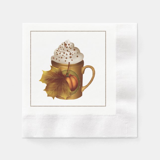 Autumn Paper Napkin Serviette (Vorderseite)