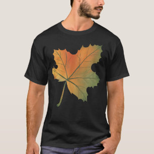 Autumn Park Maple Leaf T-Shirt