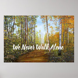 "AUTUMN PATH" POSTER