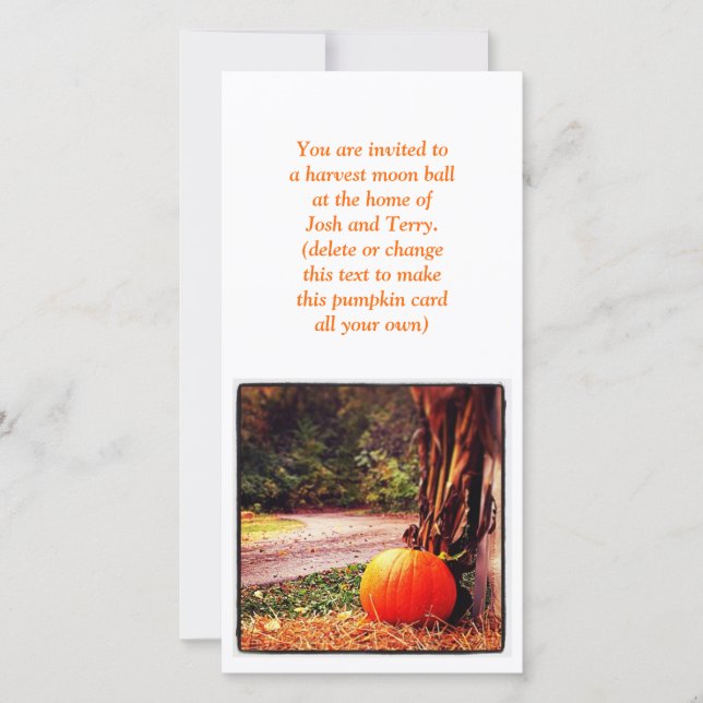 Autumn Pumpkin (Vorderseite)