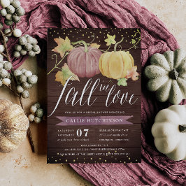 Autumn Pumpkin | Fall-Brautparty Einladung