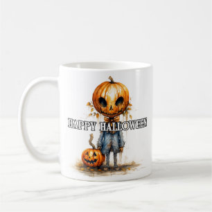 Autumn Pumpkin Fiend   Frohe Halloween Kaffeetasse
