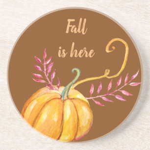 Autumn Pumpkin, Lantern Zeichnend Untersetzer