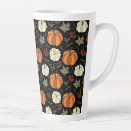 Autumn Pumpkin Pattern Milchtasse
