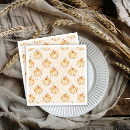 Autumn Pumpkin Serviette