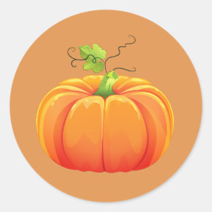 Autumn Pumpkin Stickers