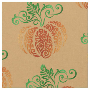 Autumn Pumpkin Swirl Stoff