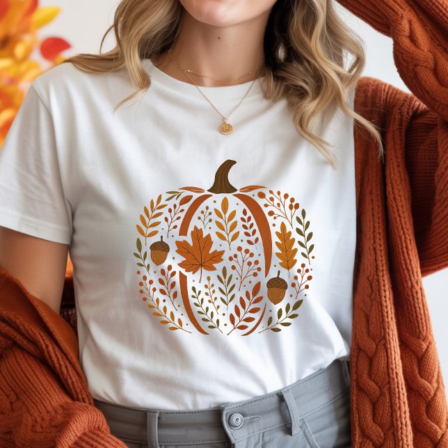 Autumn Pumpkin Tri-Blend Shirt (Von Creator hochgeladen)