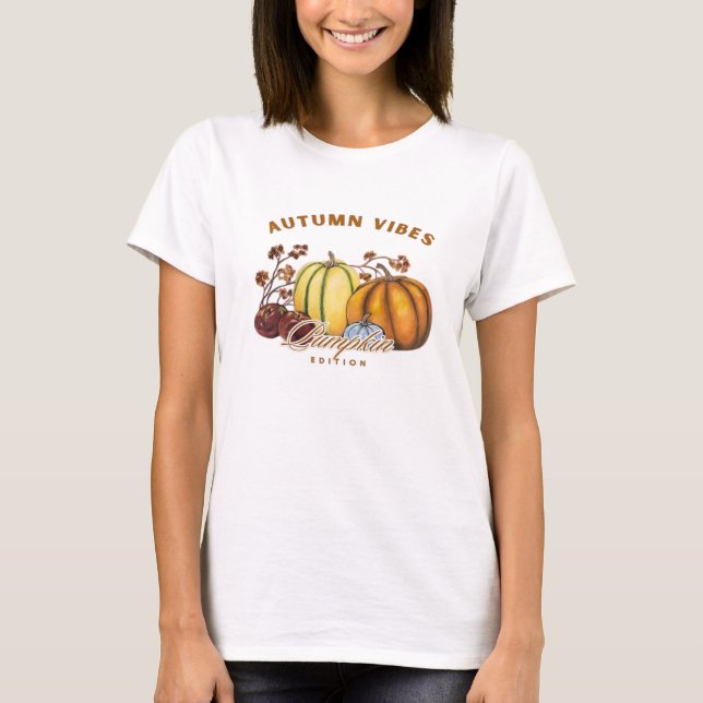 Autumn pumpkins Classic T-Shirt.png T-Shirt (Vorderseite)