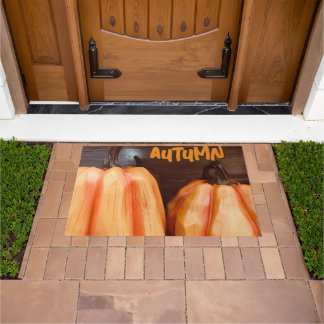 Autumn Pumpkins Fußmatte