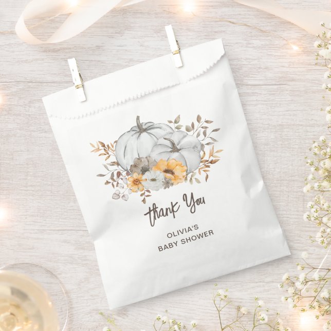 Autumn Pumpkins Geschenktütchen (Ausgeschnitten)