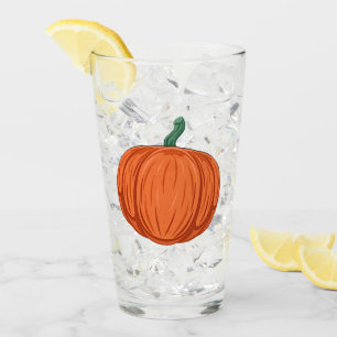 Autumn Pumpkins Glas