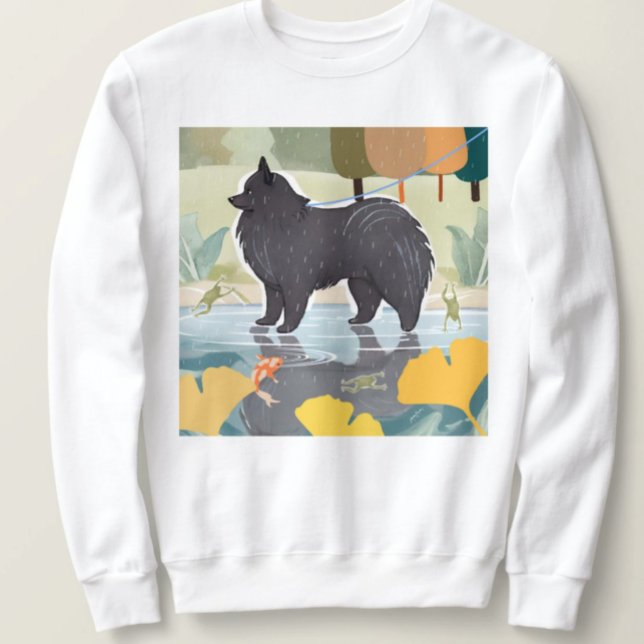 AUTUMN RAINFOREST Laphund Hundeshirt wählen Stil Sweatshirt (Von Creator hochgeladen)