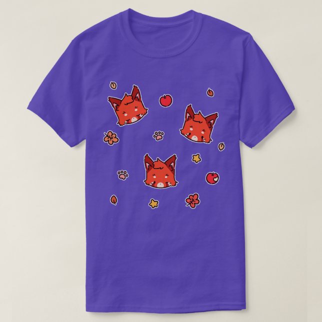 Autumn Red Panda T-Shirt (Design vorne)