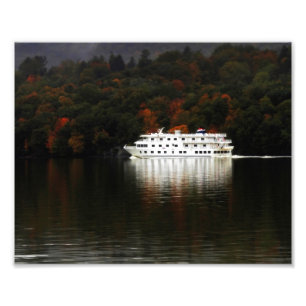 Autumn River Cruise Fotodruck