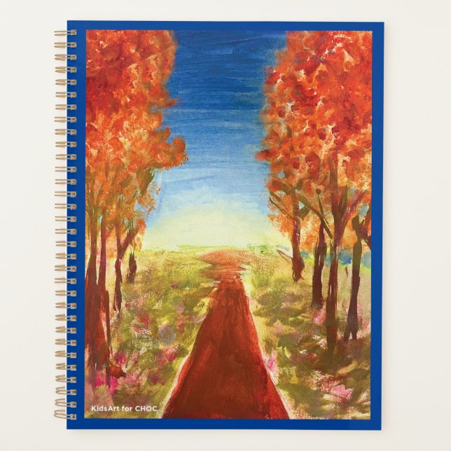 Autumn Road - KidsArt for CHOC Planer (Vorderseite)