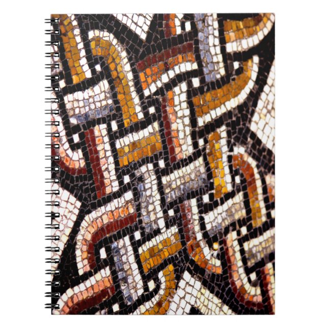 Autumn Roman Mosaic Notizblock (Vorderseite)