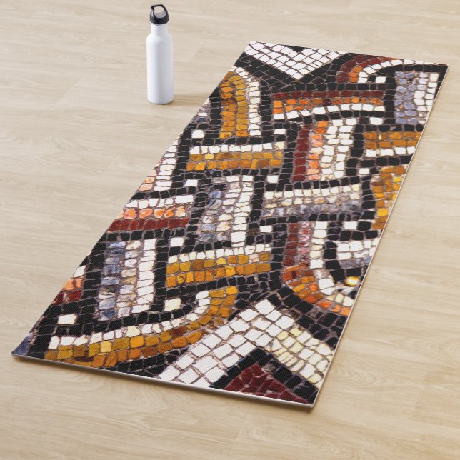 Autumn Roman Mosaic Yogamatte (Beispiel)