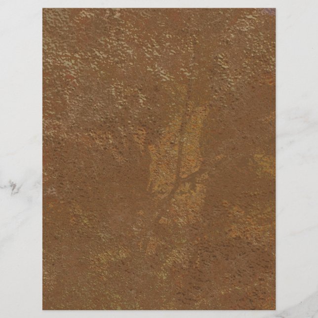 Autumn Rustic Texture Brown Scrapbooking (Vorderseite)