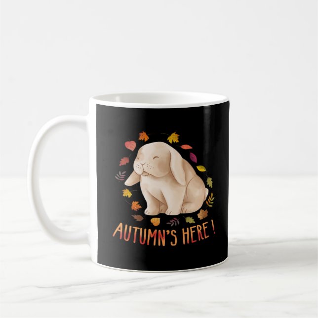 Autumn’s Says Cute Bunny Autumn It’s Fall Y’all Kaffeetasse (Links)
