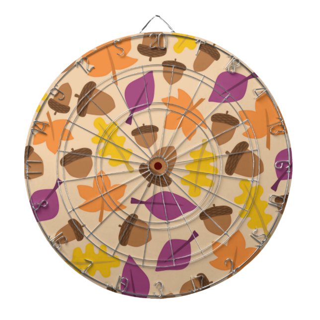AUTUMN SAISON PATTERN DARTSCHEIBE (vorne)
