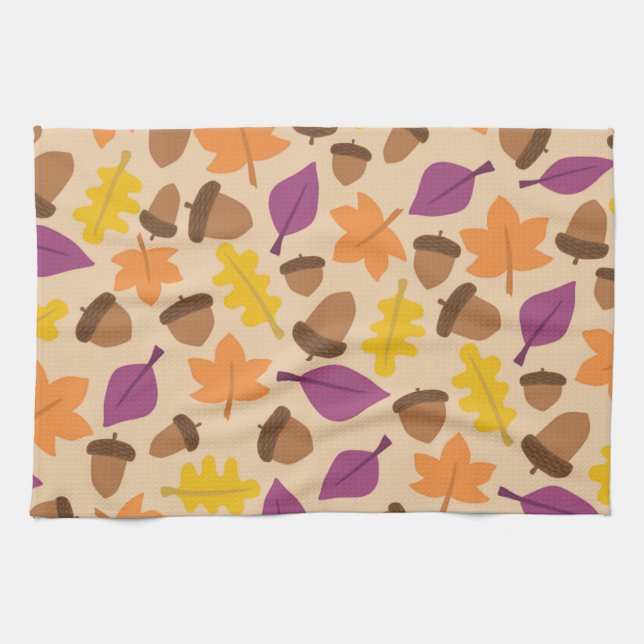 AUTUMN SAISON PATTERN HANDTUCH (Horizontal)