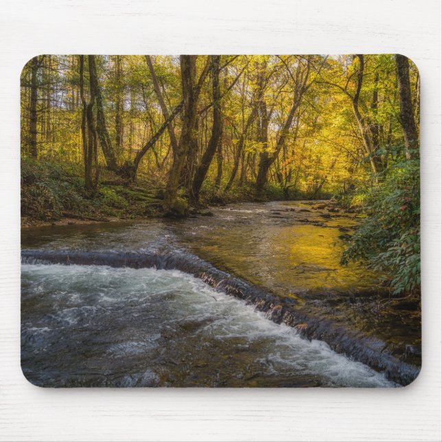 Autumn Serenity Forest Mousepad (Vorne)