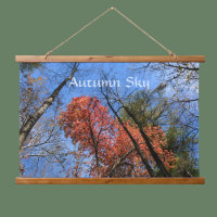 Autumn Sky farbenfrohe Fall Trees Fotografy
