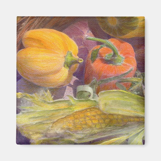 Autumn Still Life Fine Art Magnet (Vorne)