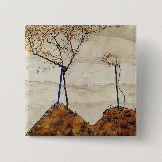 Autumn Sun Button