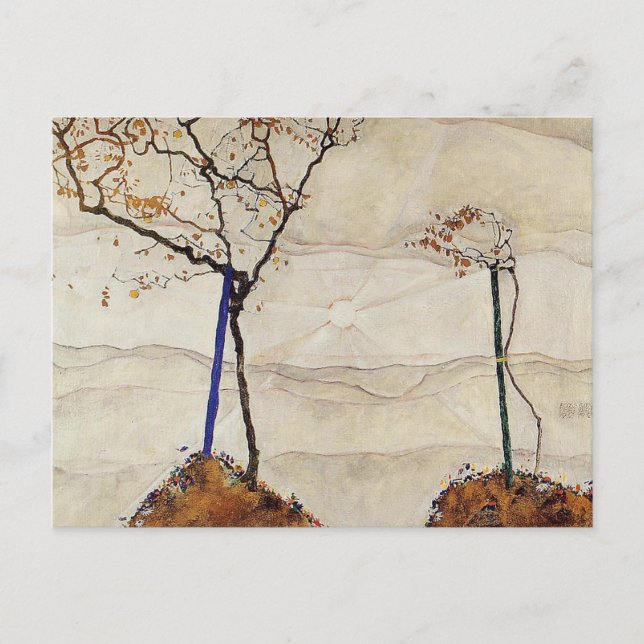 Autumn Sun Postkarte (Vorderseite)