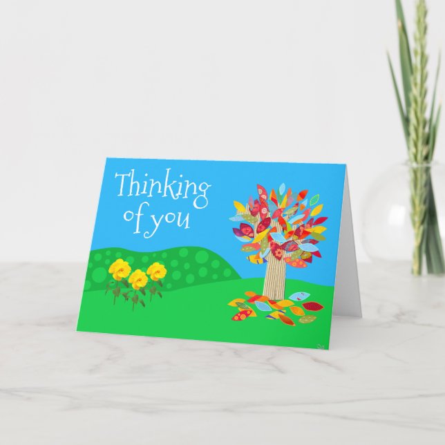 Autumn Thinking of You card by Jo Images Karte (Vorderseite)
