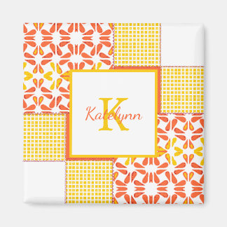 Autumn Tints Quilt Muster Magnet