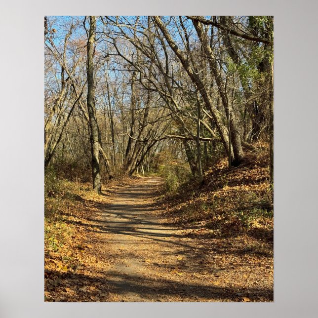 Autumn Train Poster (Vorne)