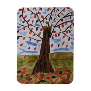 Autumn Tree Magnet