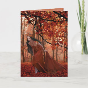 Autumn Tryst Card Karte
