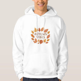 Autumn Vibes - Cosy Herbstlaubs Design Hoodie