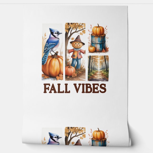 Autumn Vibes Fall Vibes Tapete (Abrollen)