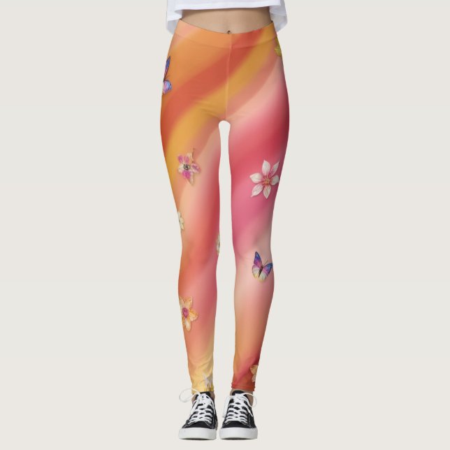 Autumn Vibes Leggings (Vorderseite)